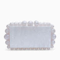 Vioraia Acrylic Cloud Clutch Bag