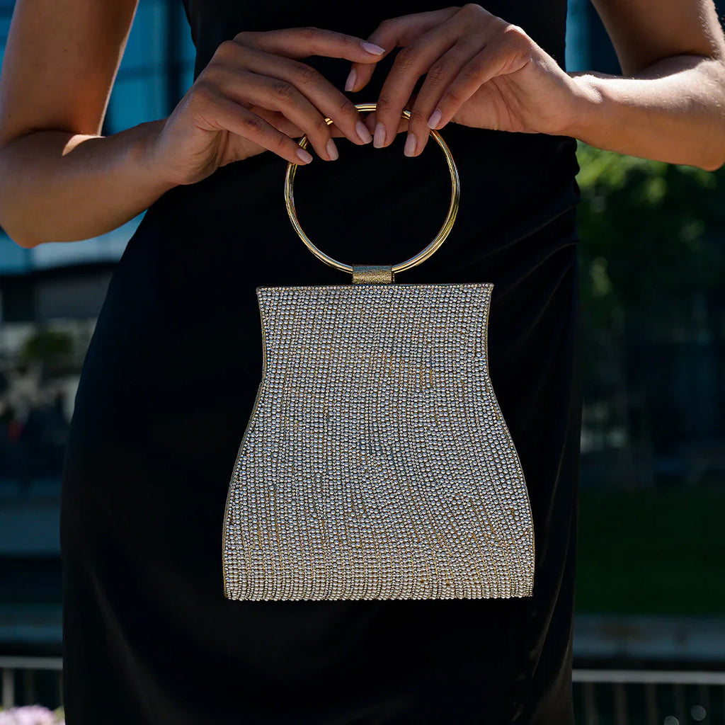 Vioraia (CS) Meghan Rhinestones Handbag