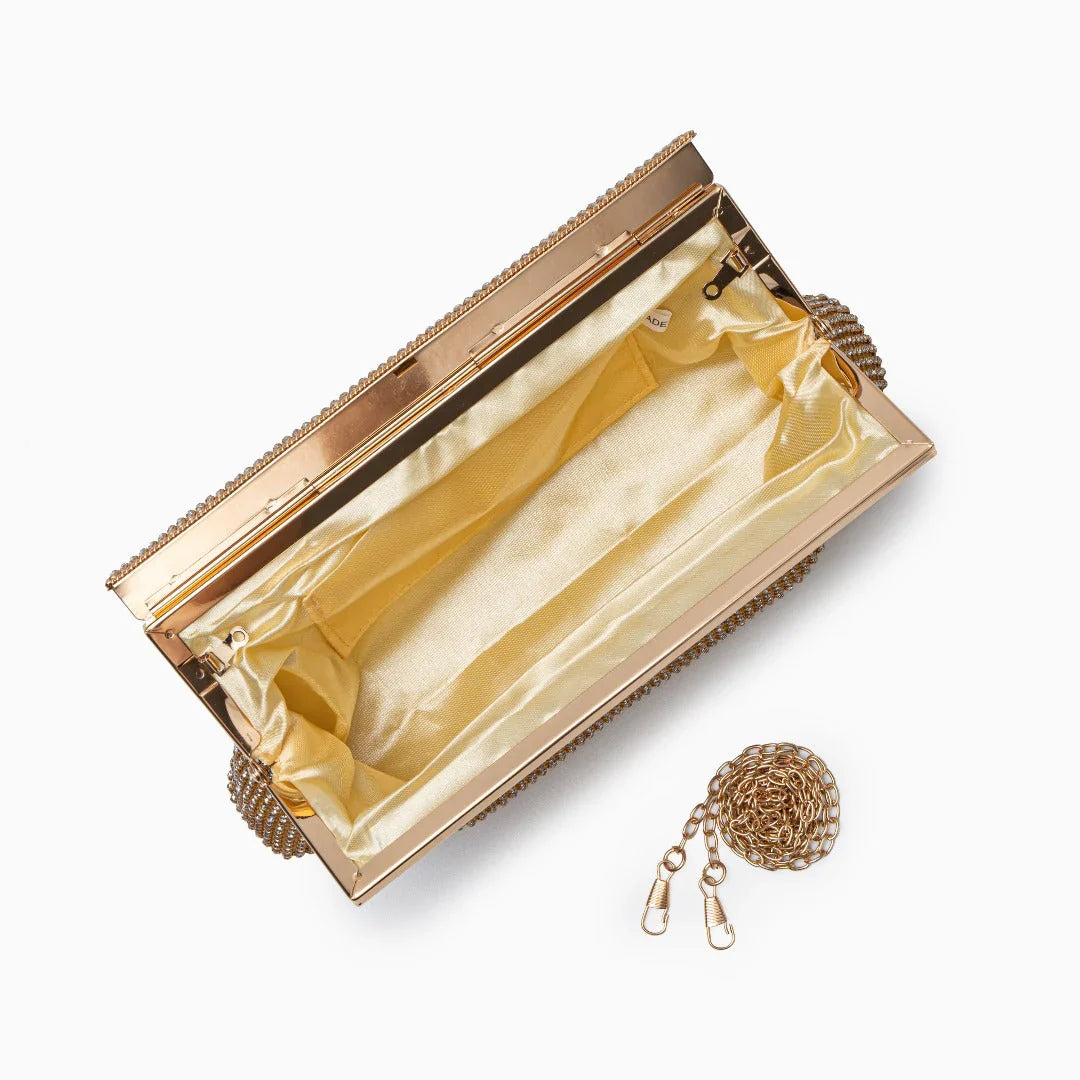 Vioraia Glitz Diamonds Clutch Bag
