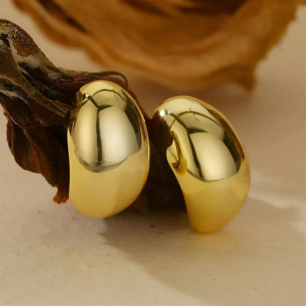 Vioraia Solenne Dome Stud Earrings