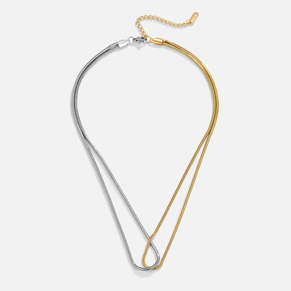 Vioraia Mari Gold & Silver Necklace
