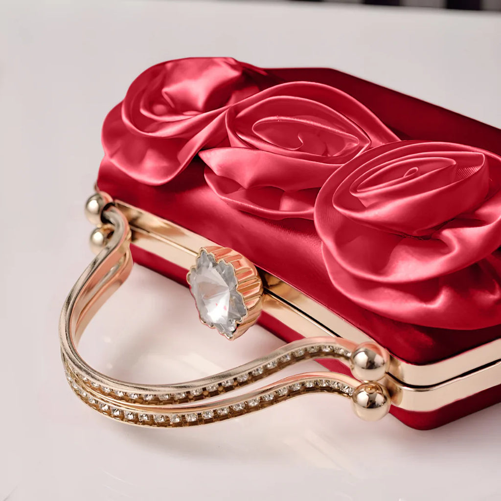 Vioraia Soleia Bloom Clutch Bag