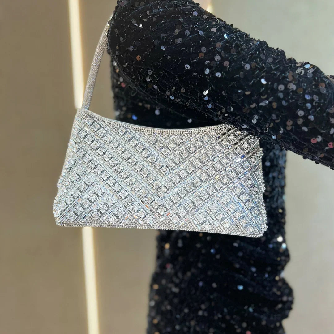 Vioraia Lyra Crystal Mini Shoulder Bag