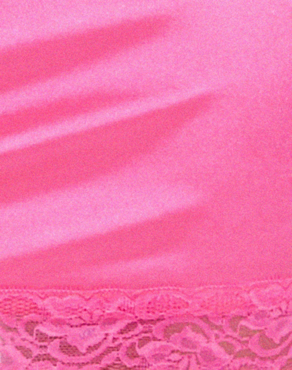 Ditika Mini Dress in Satin Hot Pink