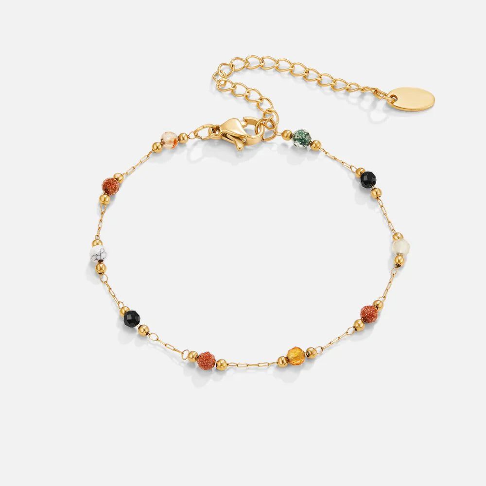 Vioraia Lulu Beaded Stone Bracelet