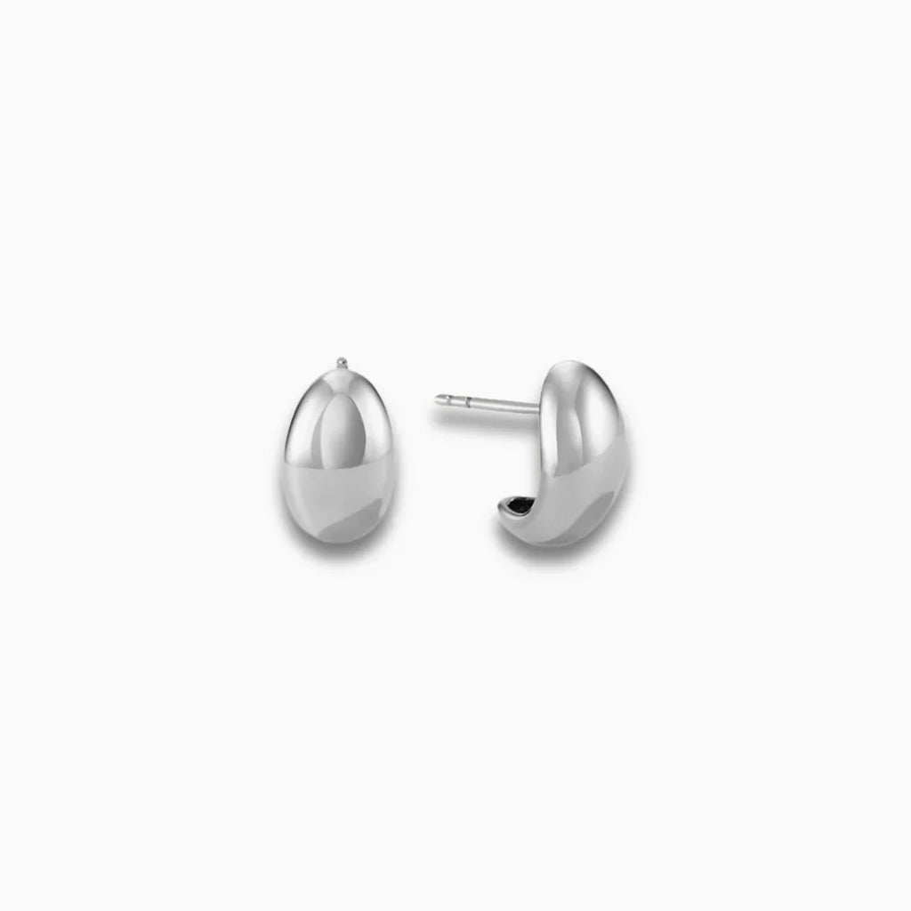 Vioraia Solenne Dome Stud Earrings
