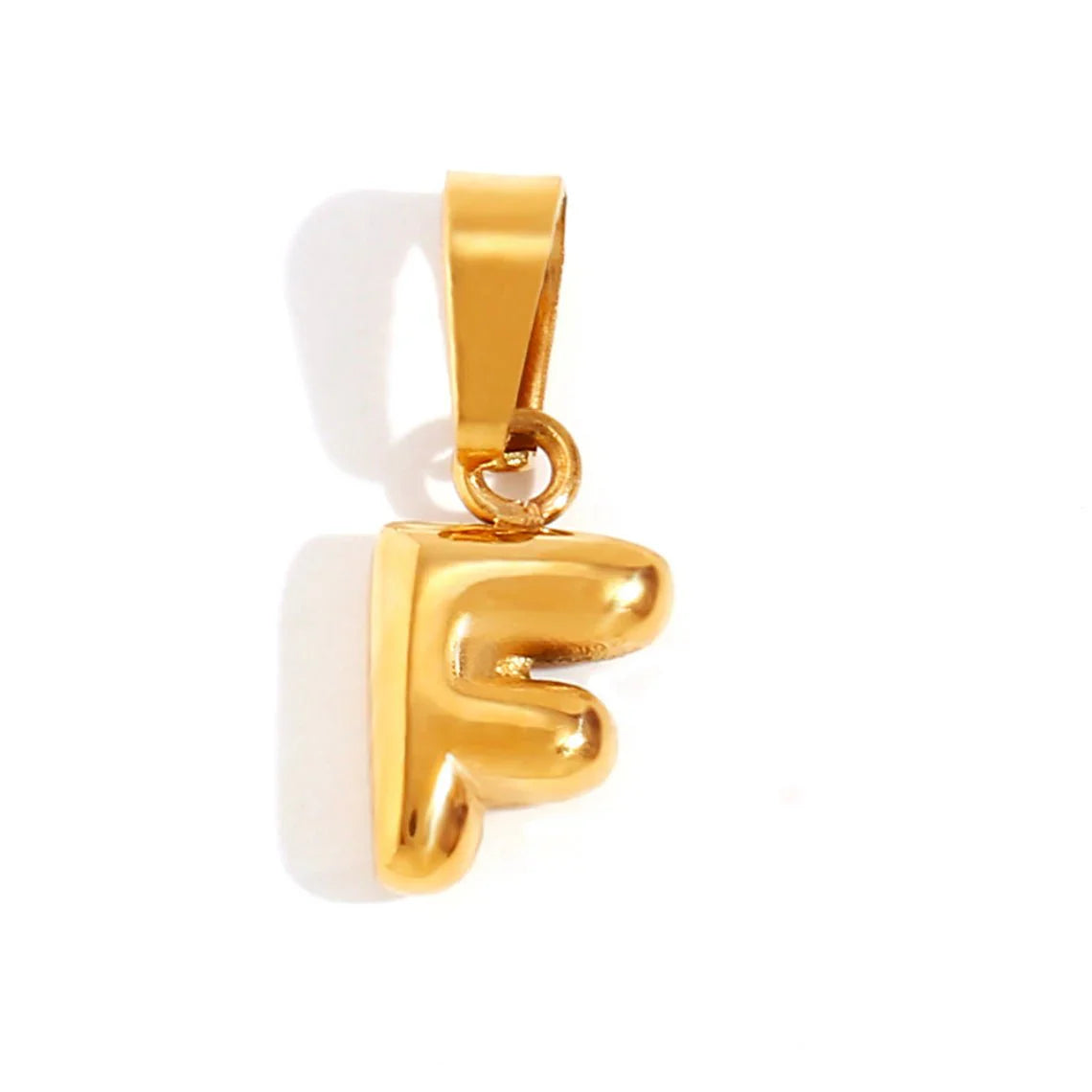 Vioraia Bubble Letter Necklace