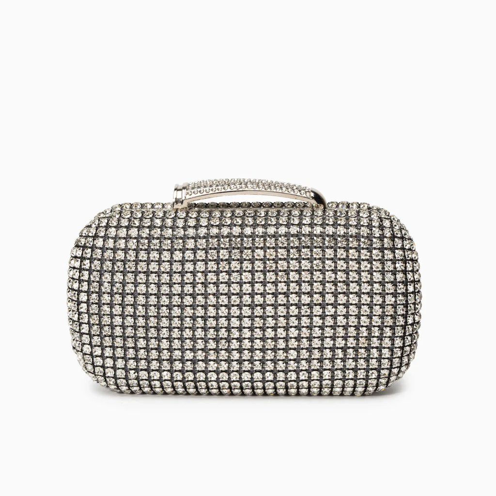 Vioraia Sara Diamond Encrusted Clutch Bag