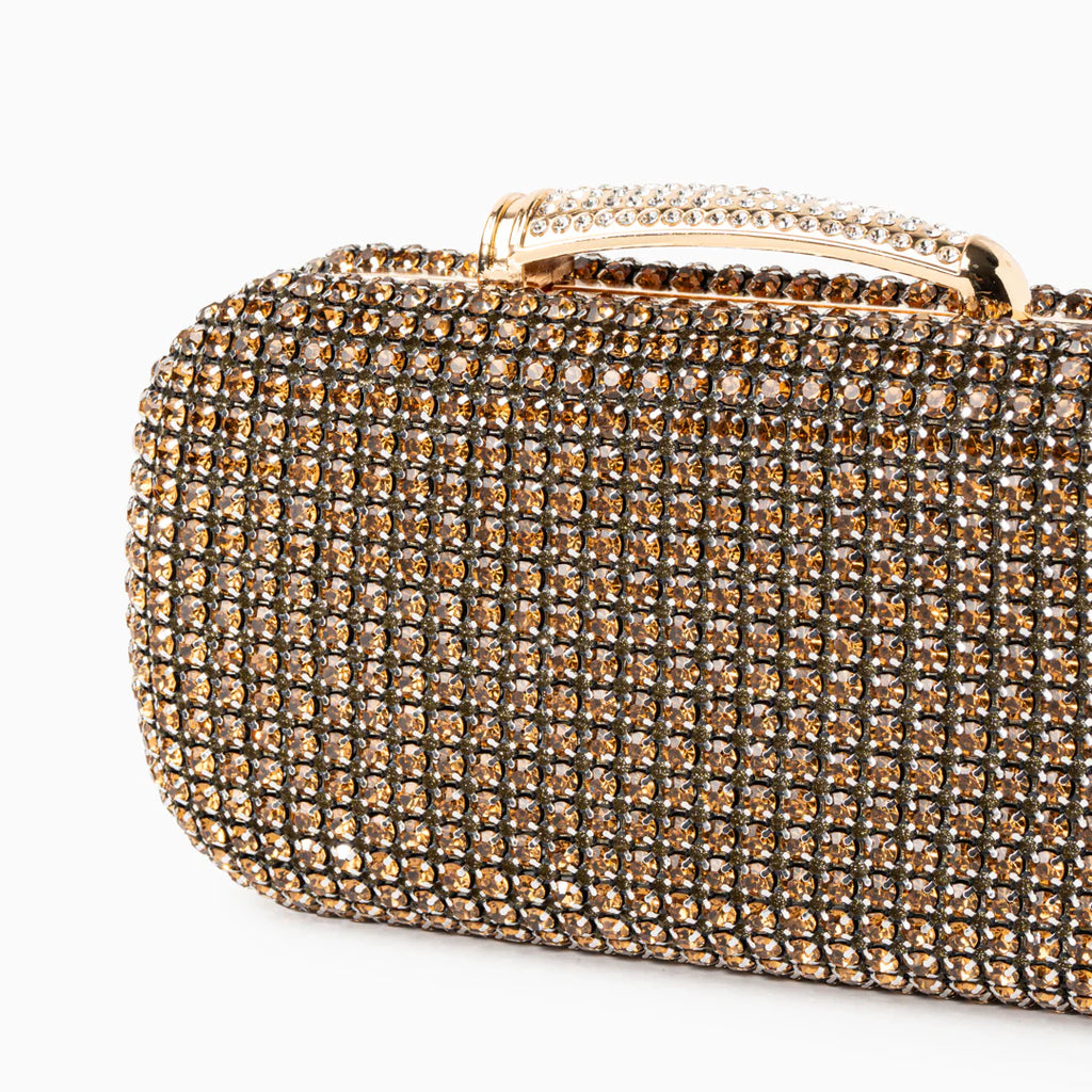 Vioraia Sara Diamond Encrusted Clutch Bag