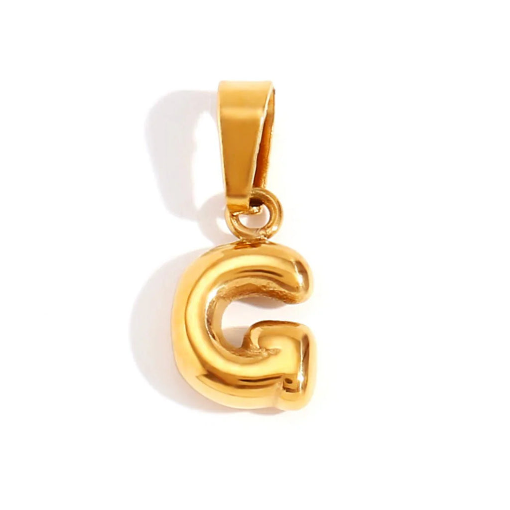 Vioraia Bubble Letter Necklace