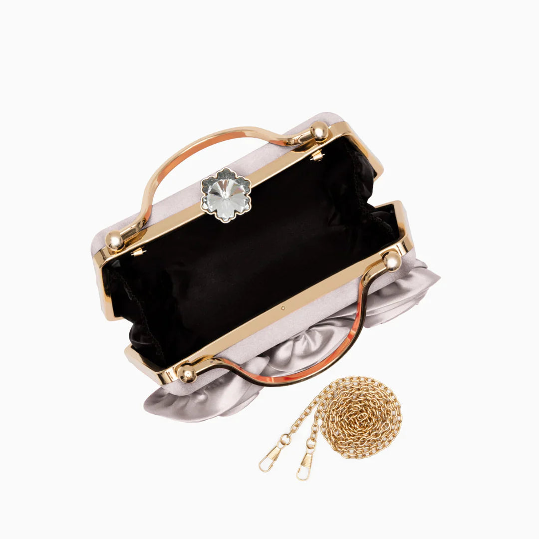 Vioraia Soleia Bloom Clutch Bag