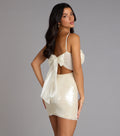 Gift Wrapped Sequin Mini Dress