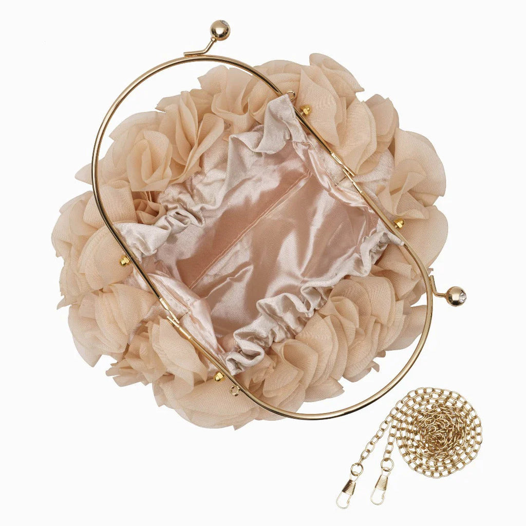 Vioraia Marilyn Flower Handbag