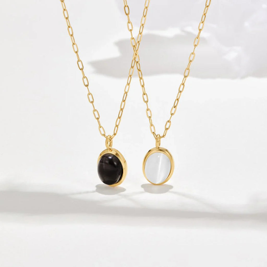 Vioraia White Opal Necklace