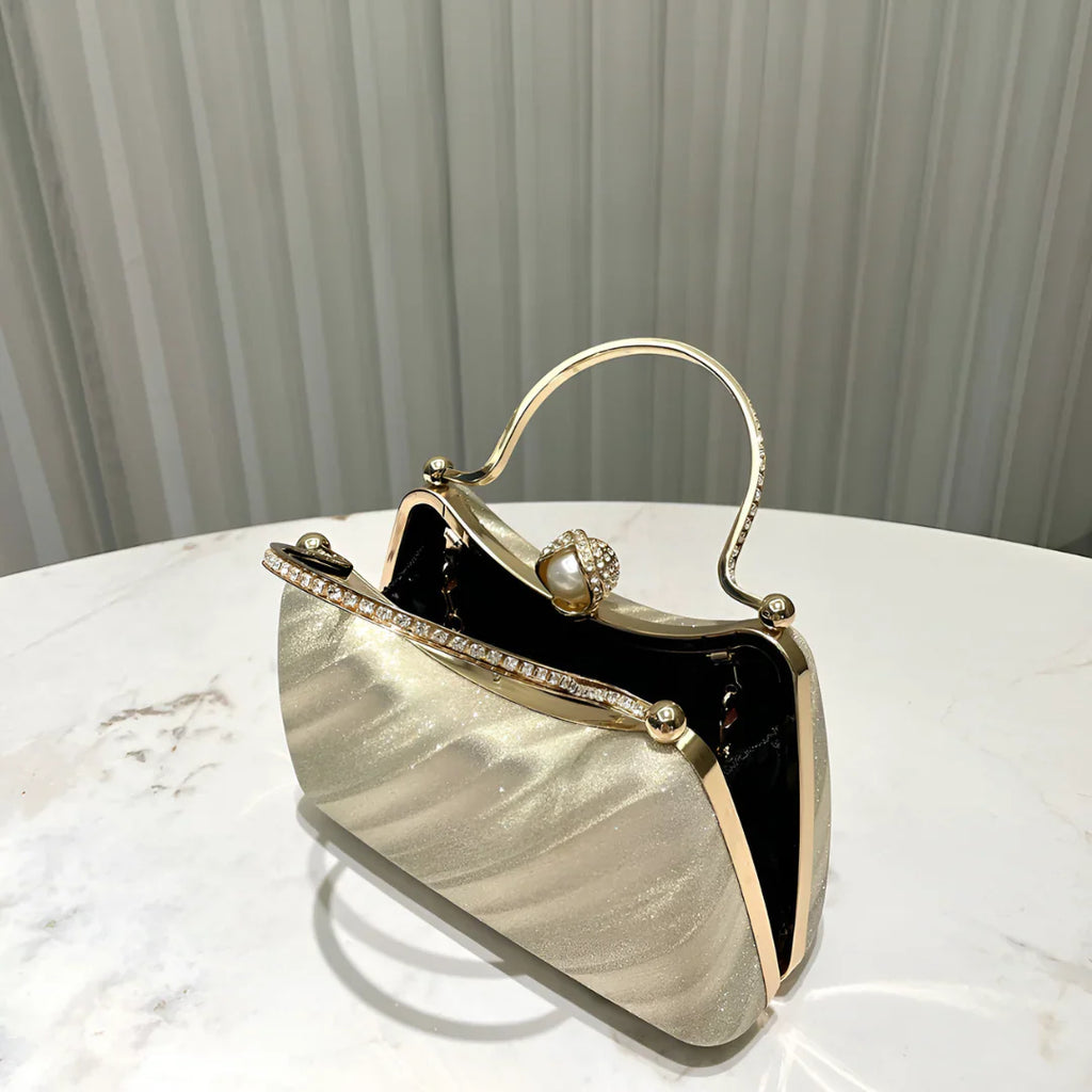Vioraia Auri  Pearl Handbag