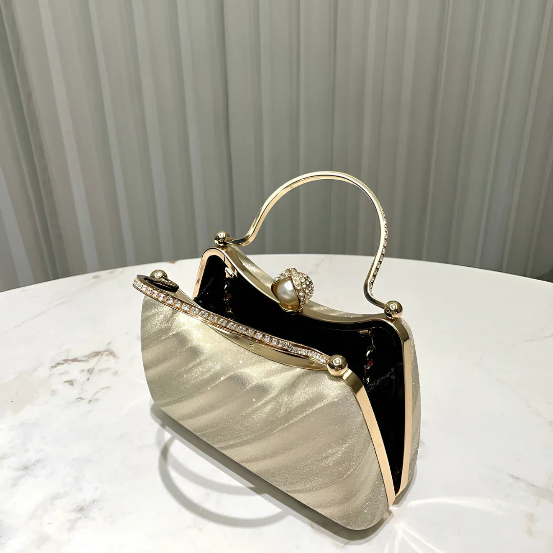 Vioraia Auri  Pearl Handbag
