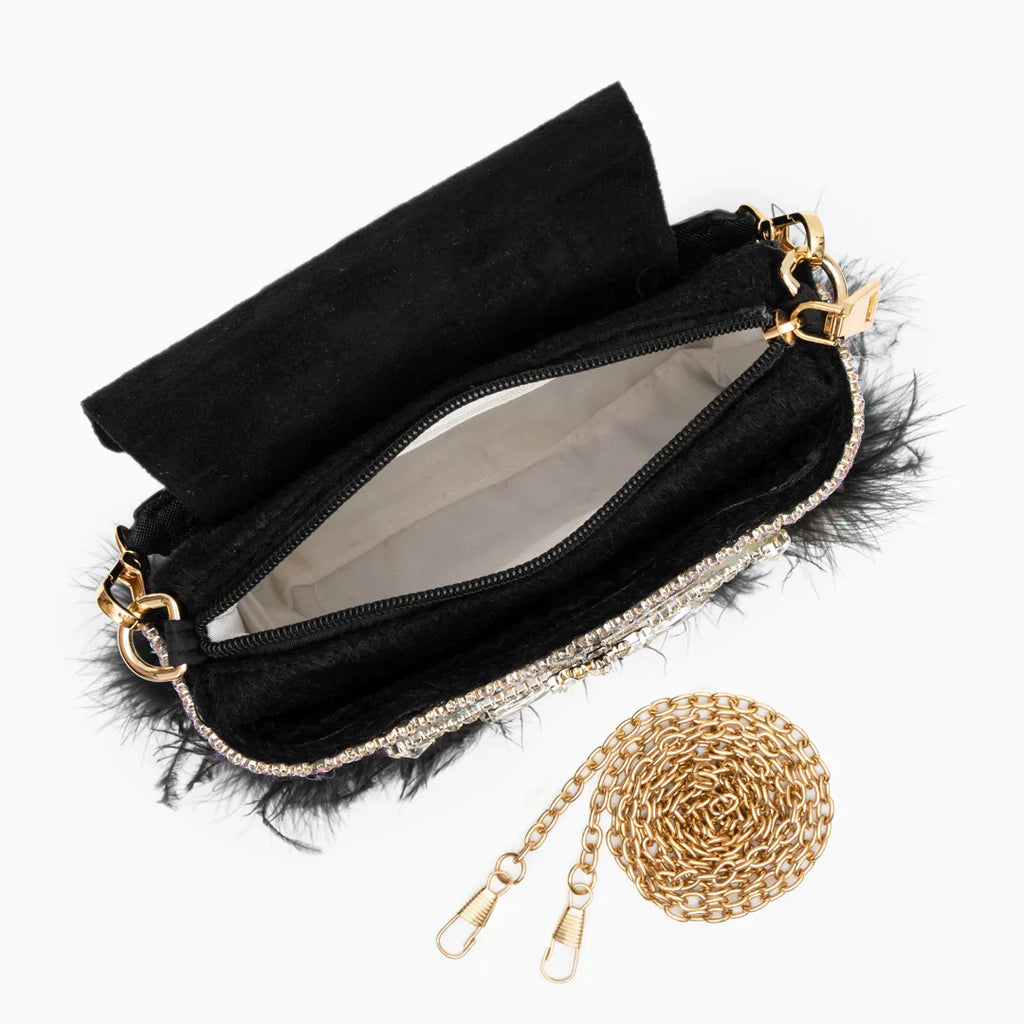 Vioraia Velora Feather Handbag