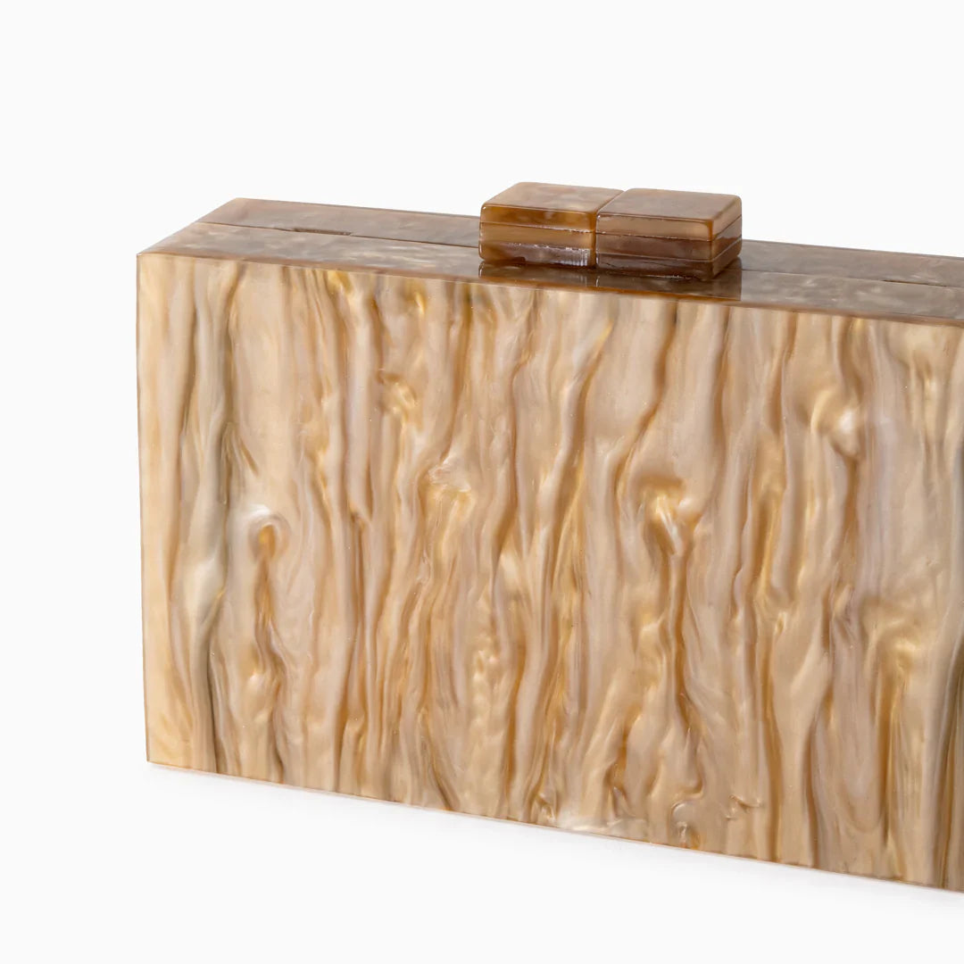 Vioraia Arya Acrylic Clutch Bag