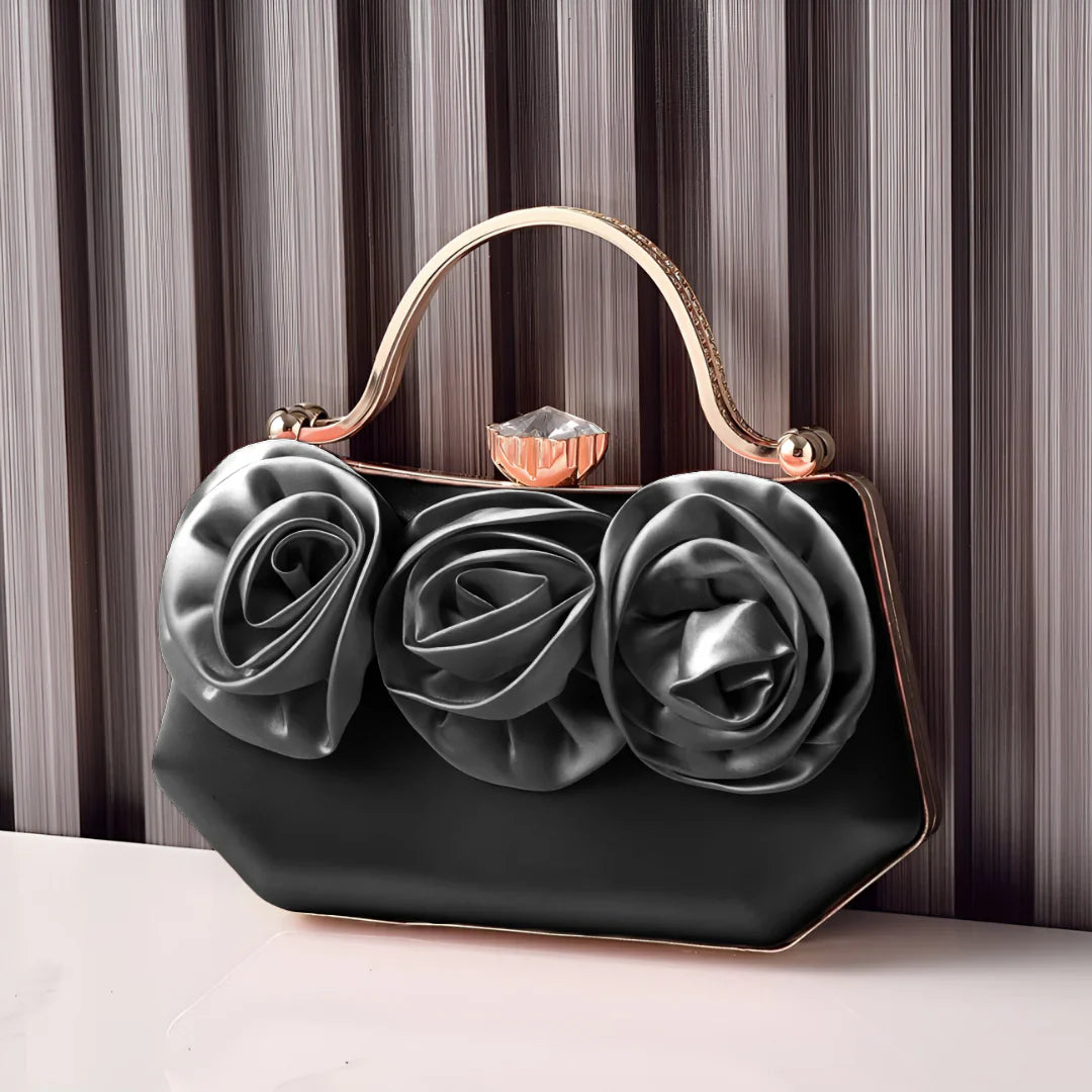 Vioraia Soleia Bloom Clutch Bag