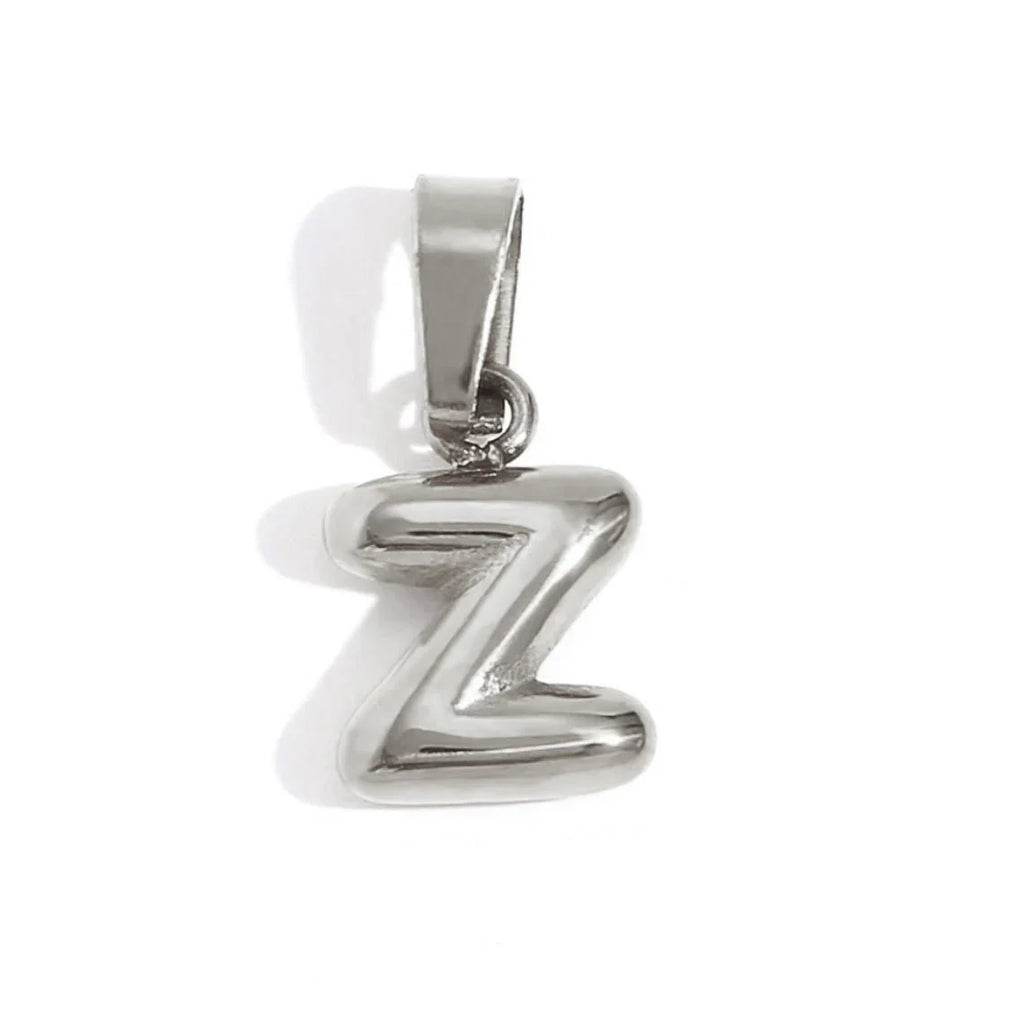 Vioraia Bubble Letter Necklace