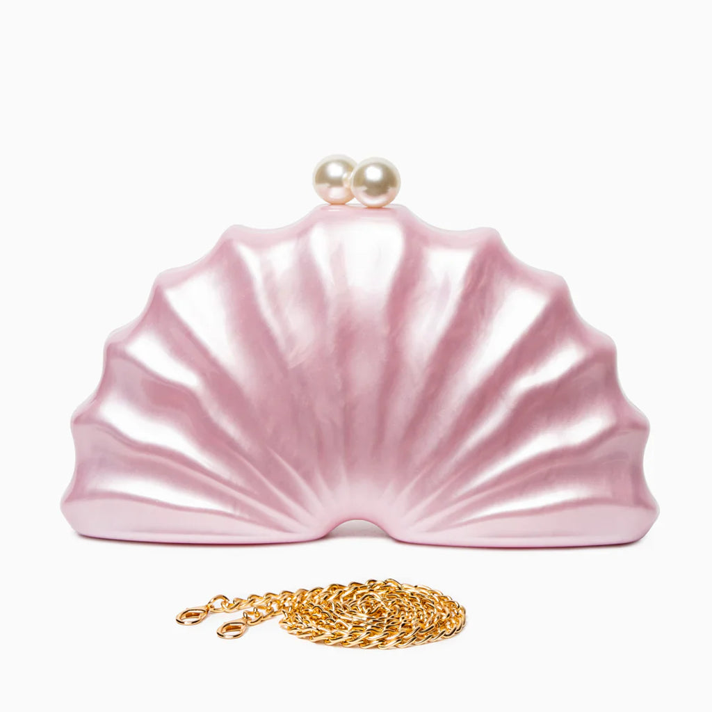 Vioraia Chloe Shell Clutch Bag