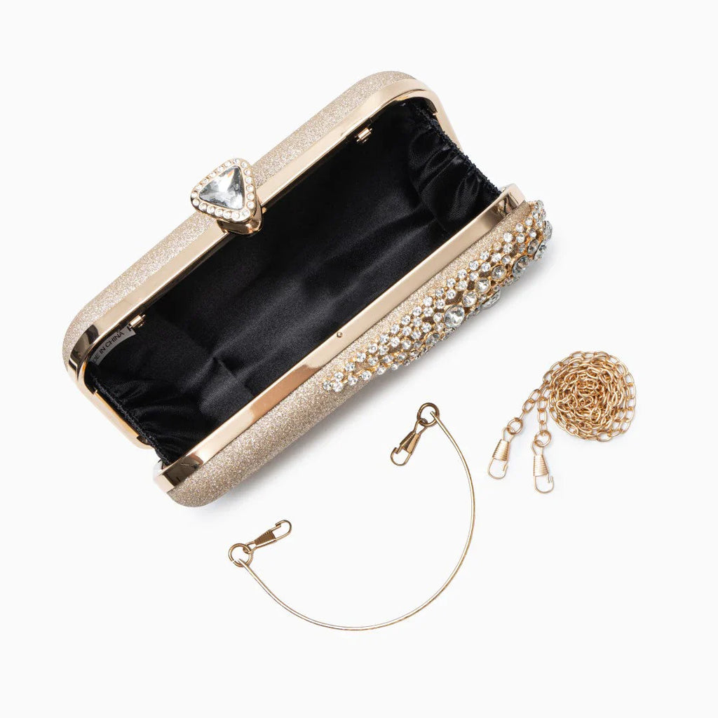 Vioraia Majestic Diamond Clutch Bag