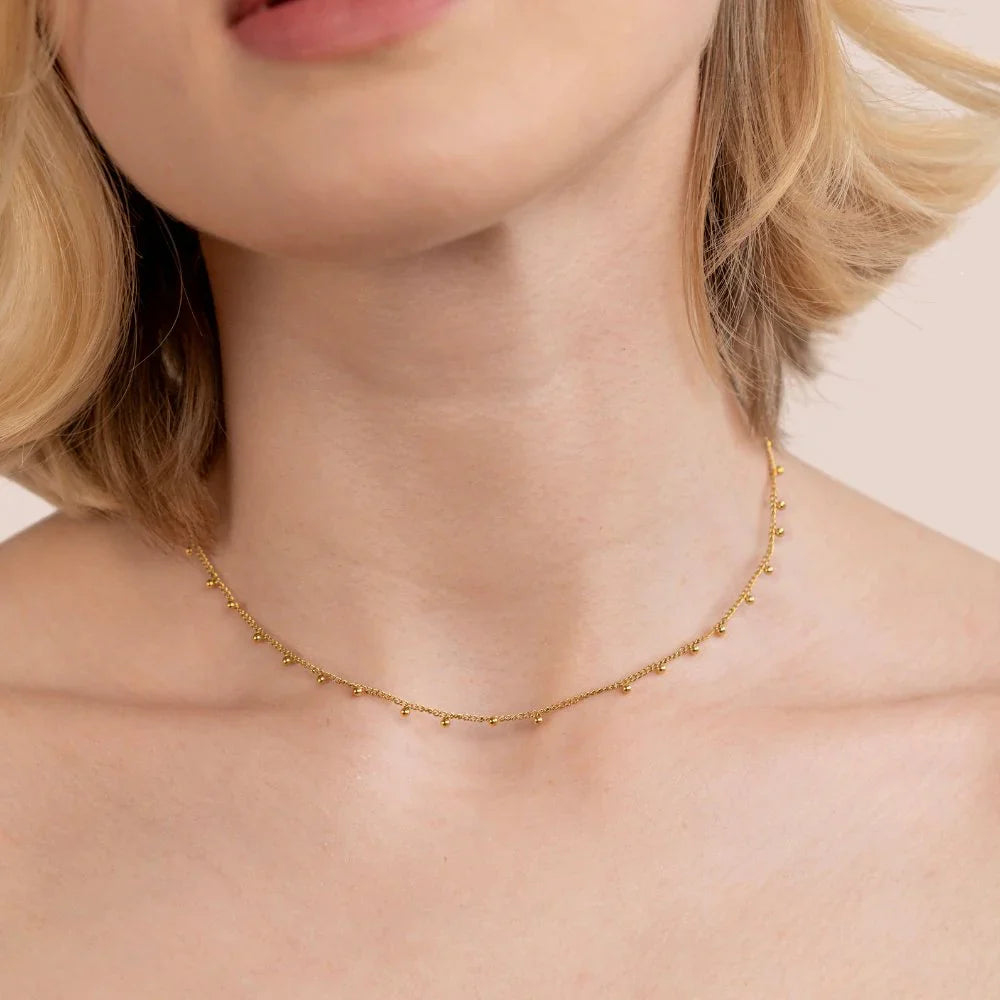 Vioraia Nylah Bead Necklace
