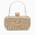 Vioraia Luxurious Flower Clutch Bag