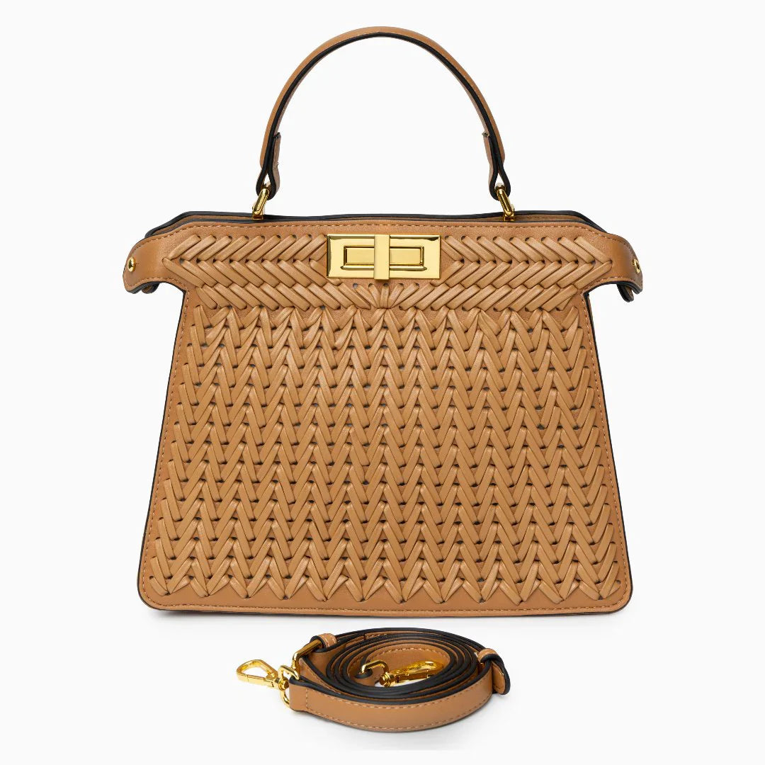 Vioraia Dionne Woven Handbag