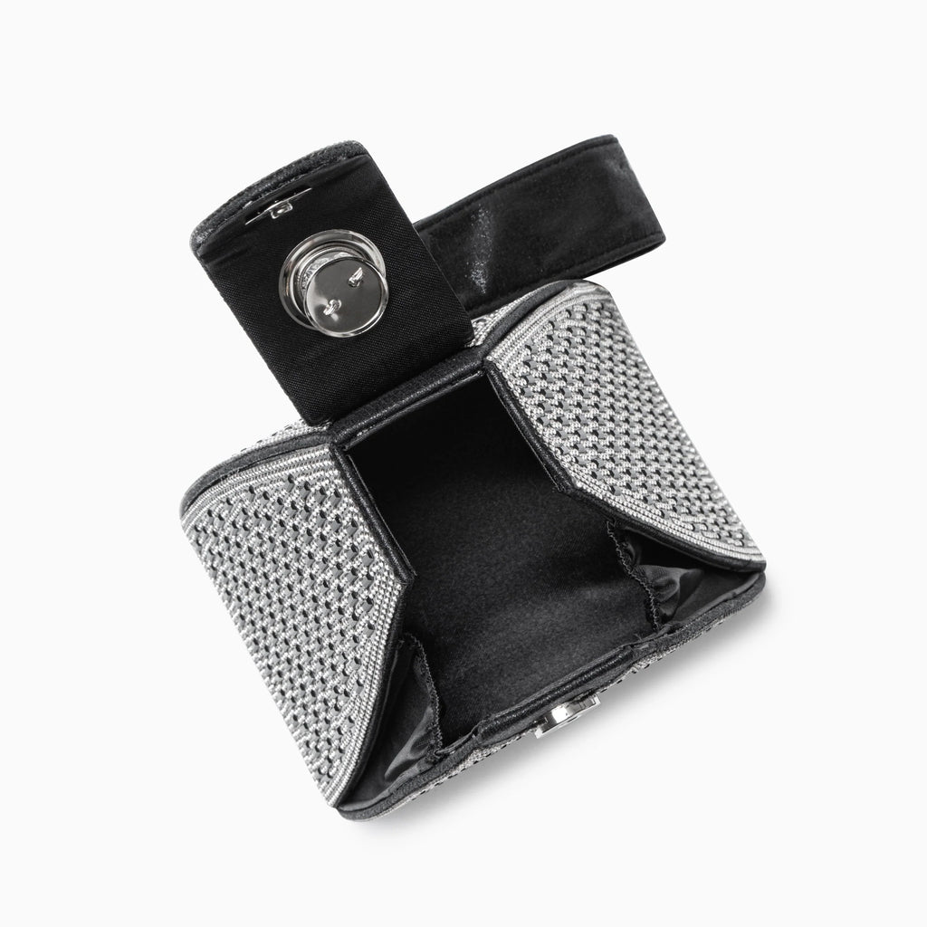 Vioraia Crystal Pyramid Handbag