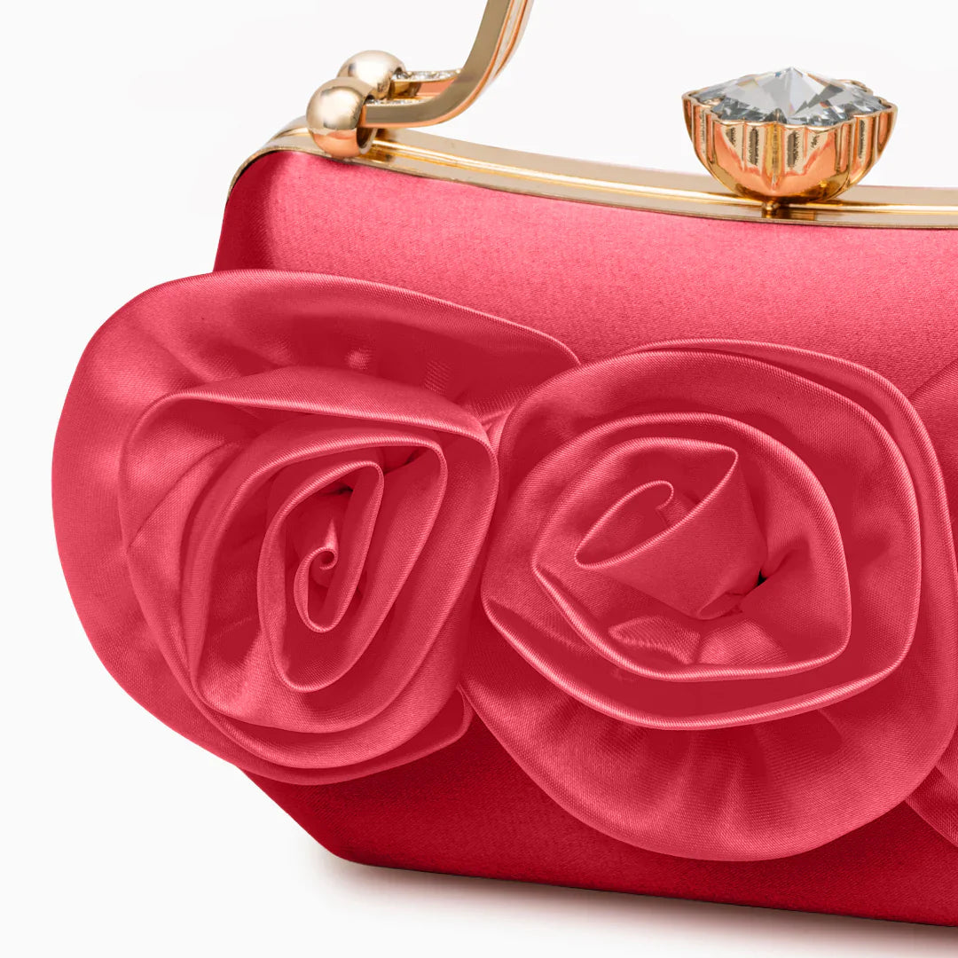 Vioraia Soleia Bloom Clutch Bag