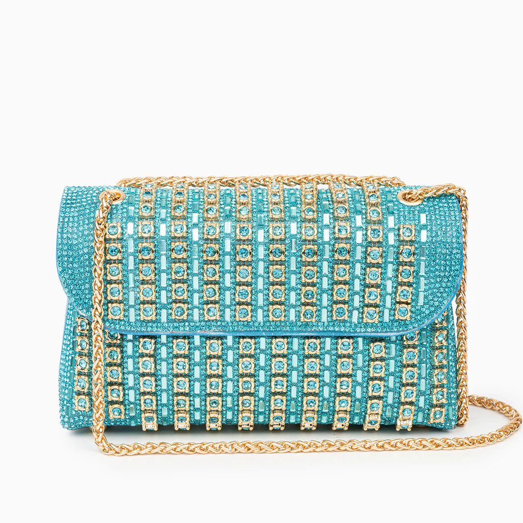 Vioraia Chantal Diamond Clutch Bag
