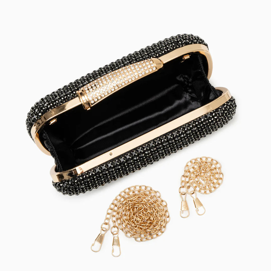 Vioraia (CS) Sara Diamond Encrusted Clutch Bag