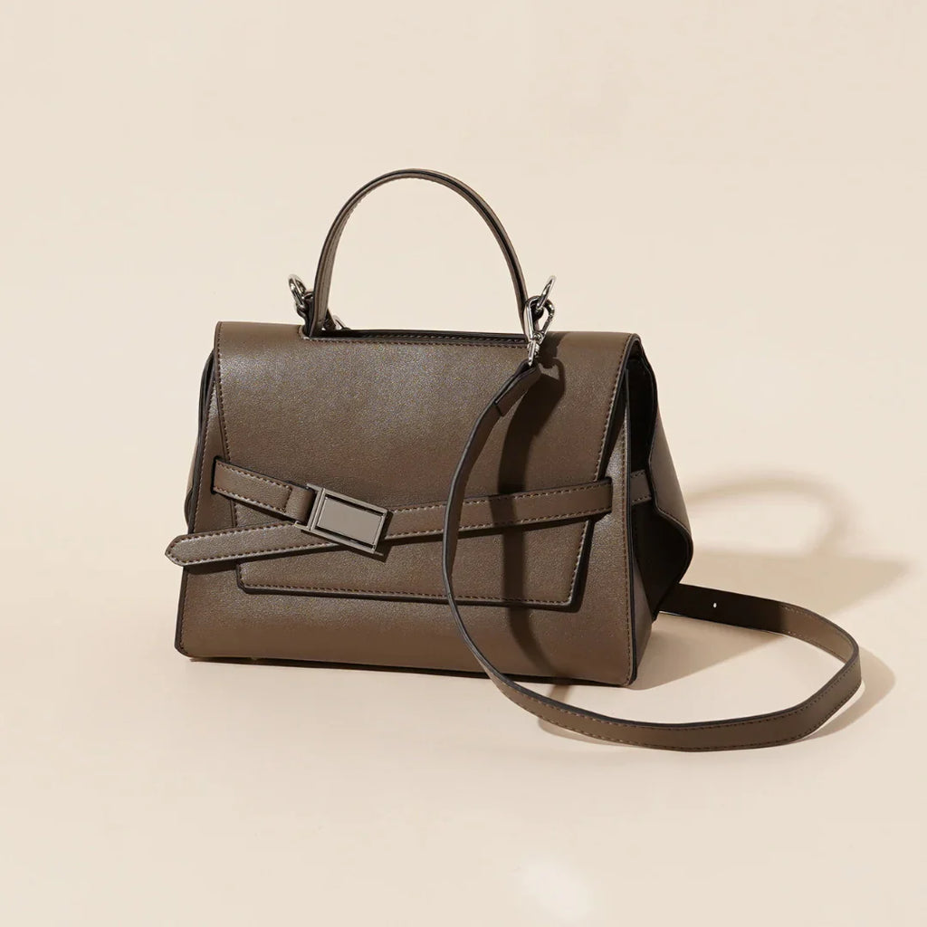 Vioraia Elira Buckle Tote Bag