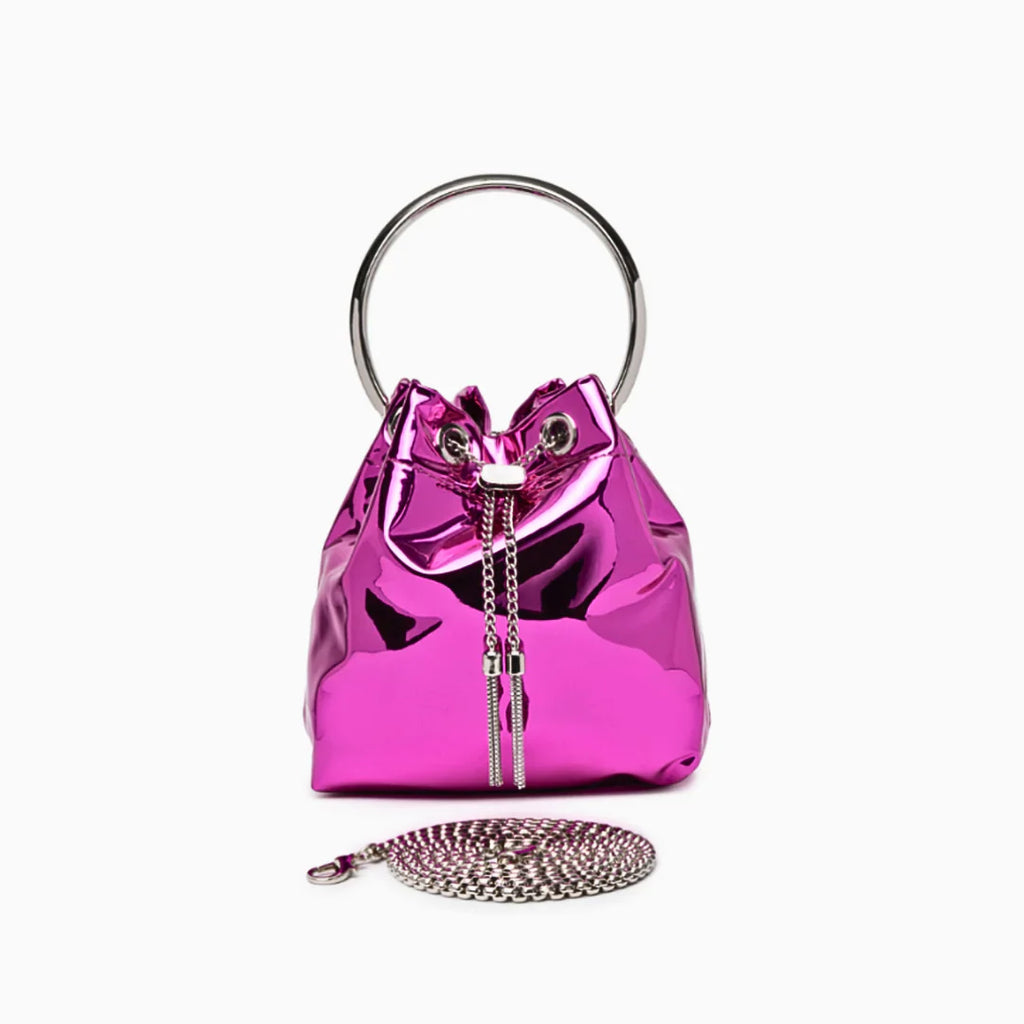 Vioraia Delaney Metallic Handbag