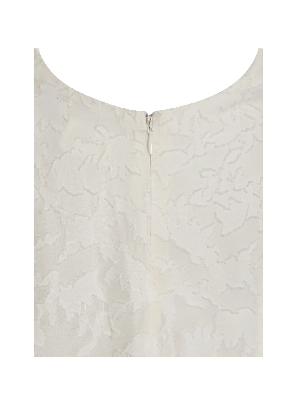 Pandora White Bubble Sleeve Backless Maxi Dress