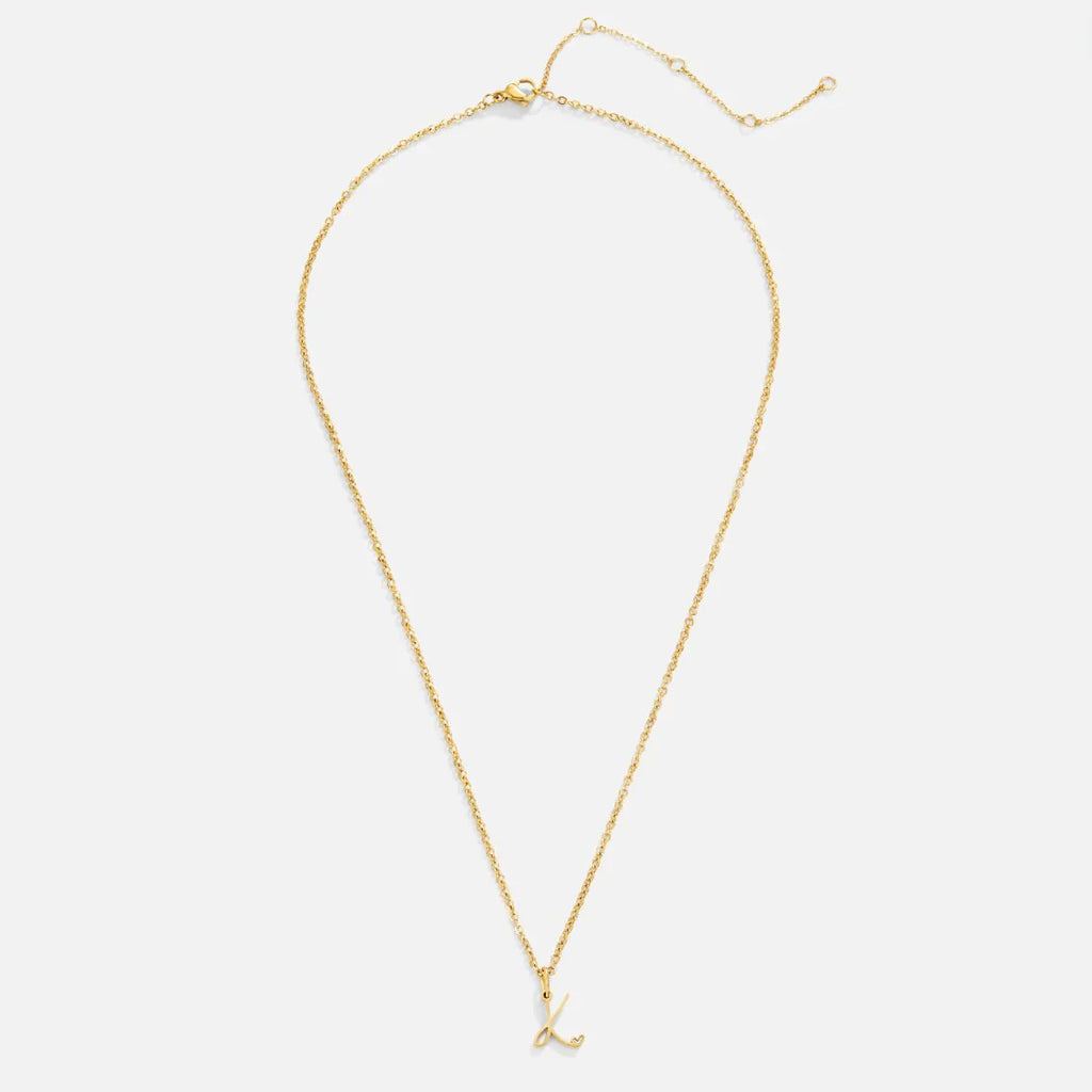 Vioraia Gold Letter Heart Necklace