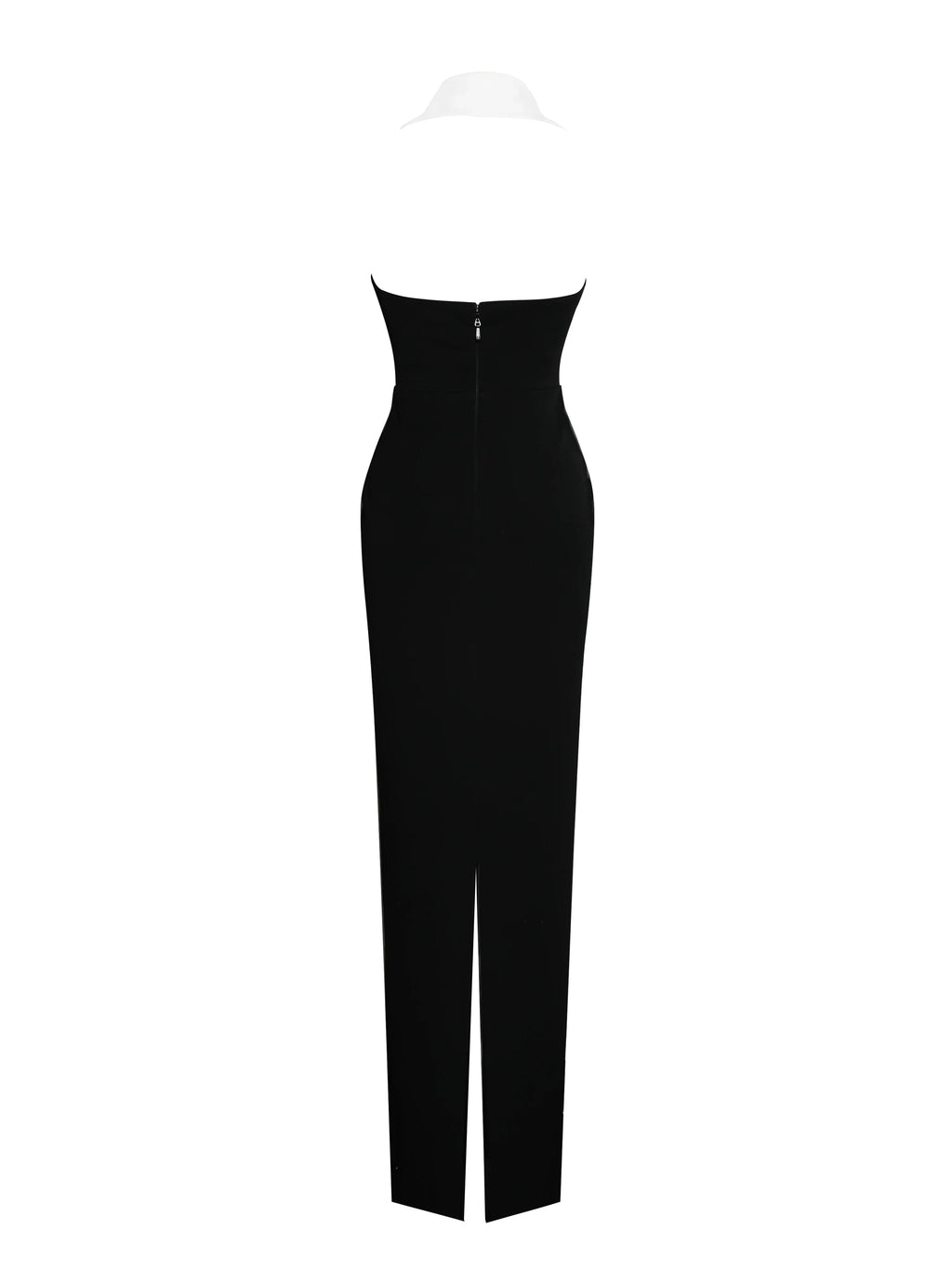 Raelyn Black and White Business Casual Maxi Dress