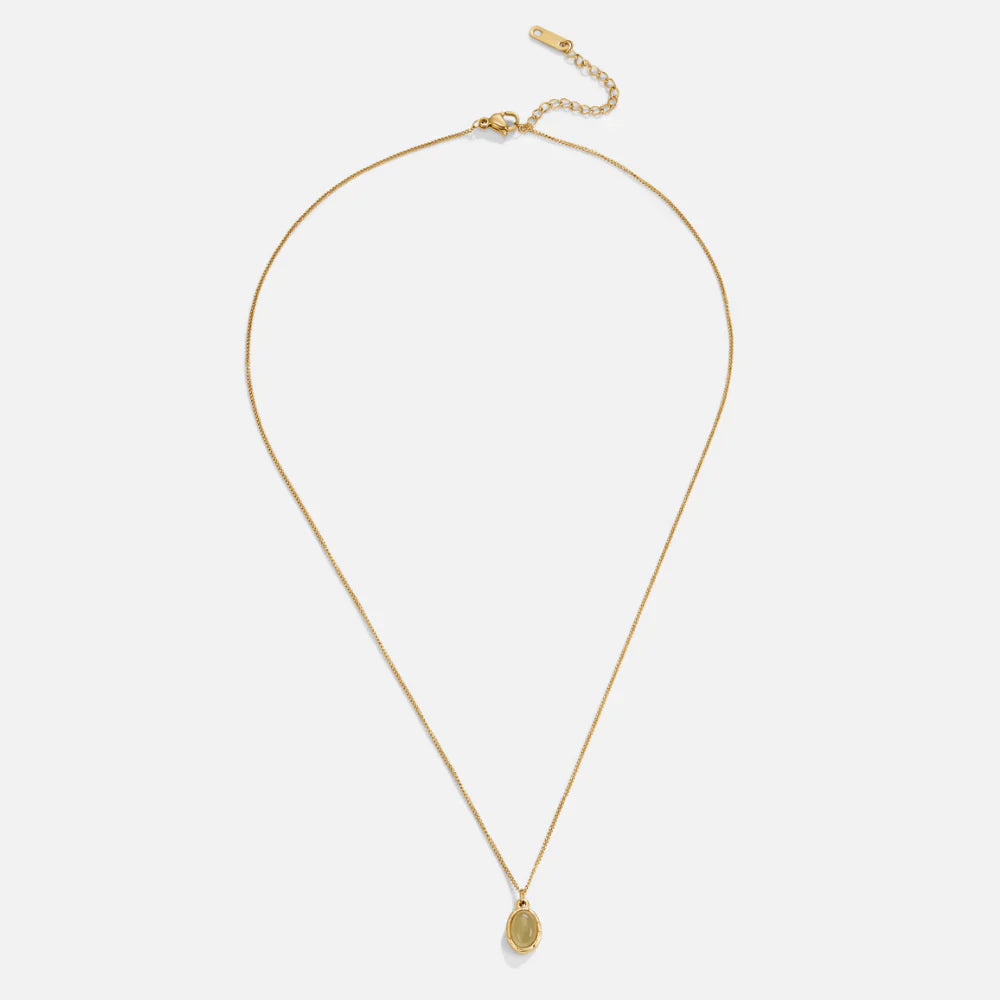 Vioraia Green Aventurine Pendant Necklace