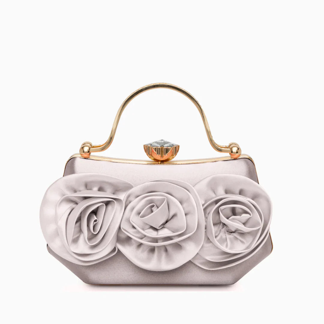 Vioraia Soleia Bloom Clutch Bag
