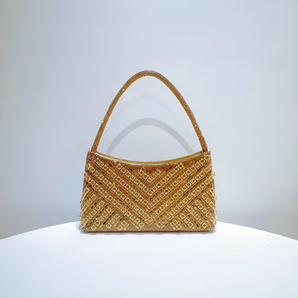 Vioraia Lyra Crystal Mini Shoulder Bag