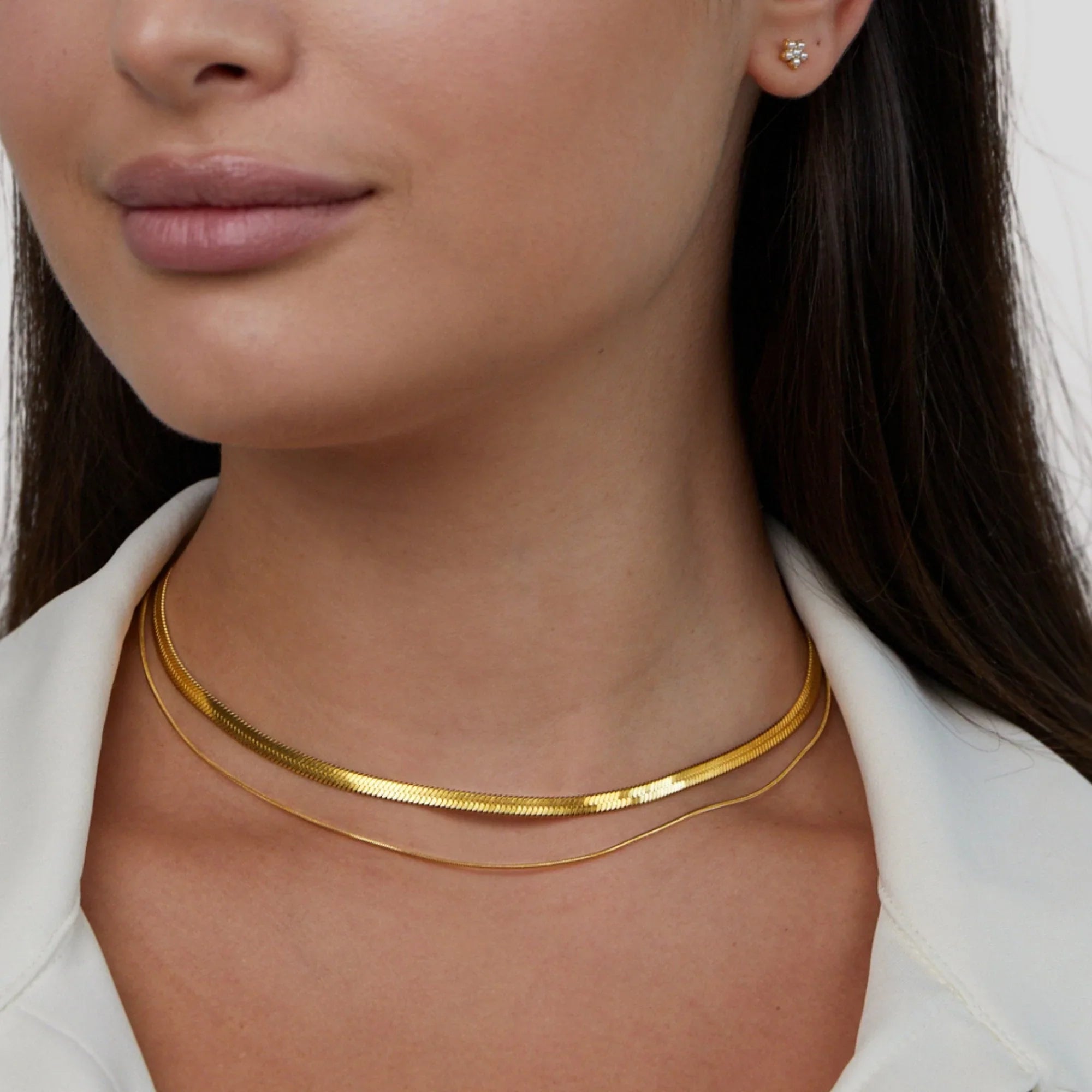 Vioraia Layla 18K Gold Layered Necklace