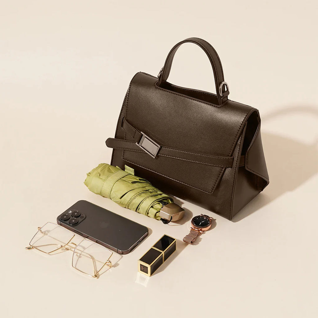 Vioraia Elira Buckle Tote Bag