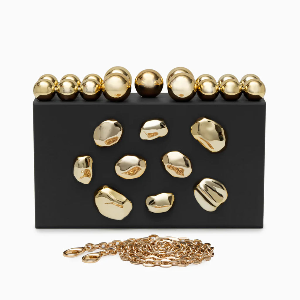 Vioraia Verdant Orbit Clutch Bag