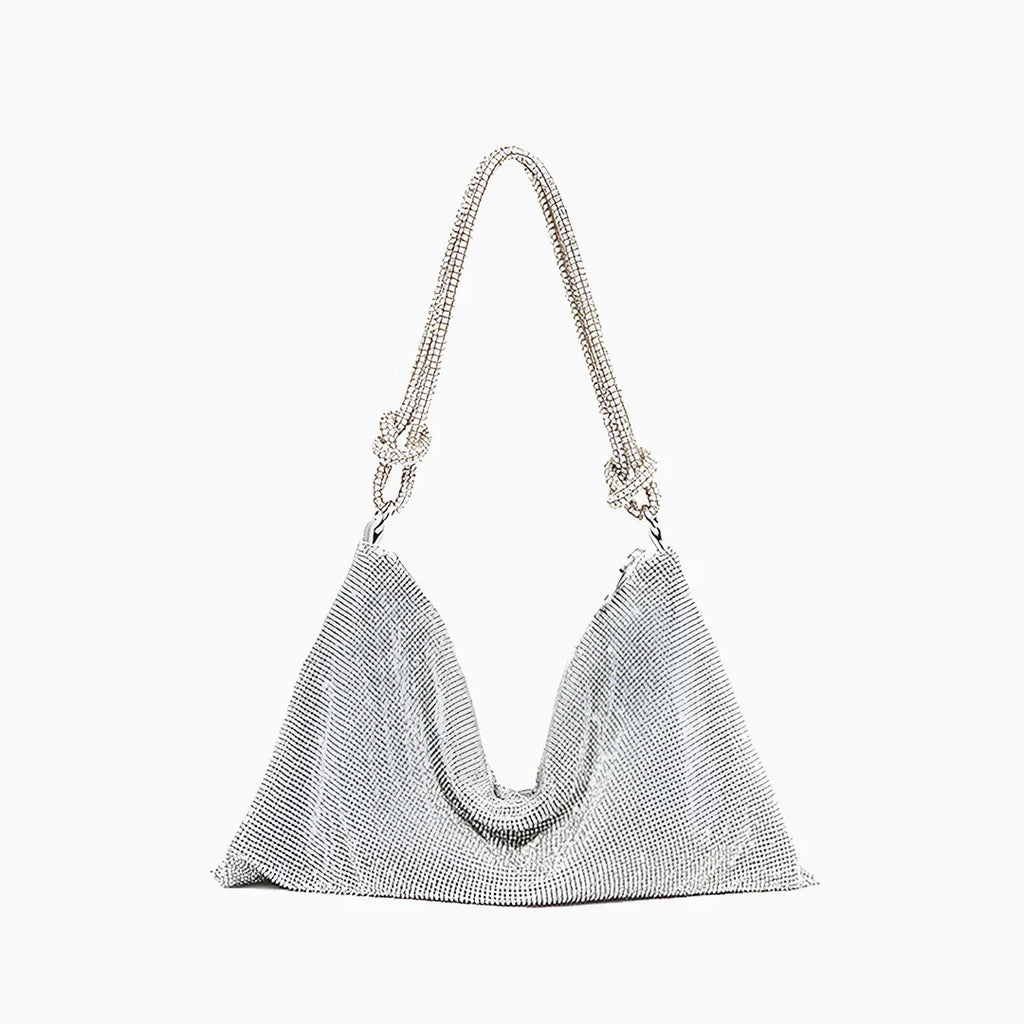 Vioraia Venus Rhinestone Shoulder Bag