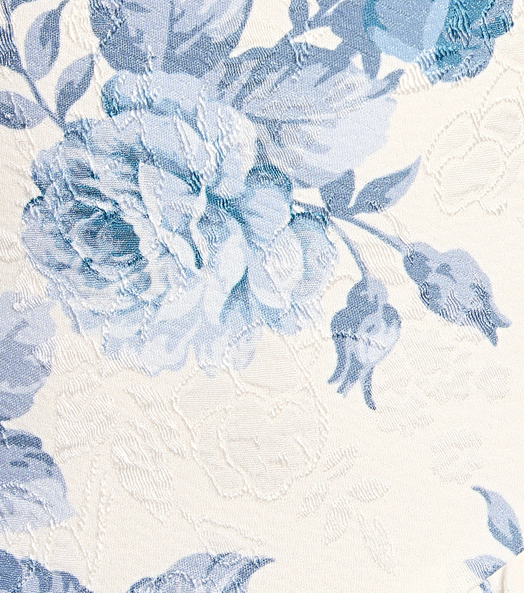 Jill Floral Jacquard A-Line Mini Dress