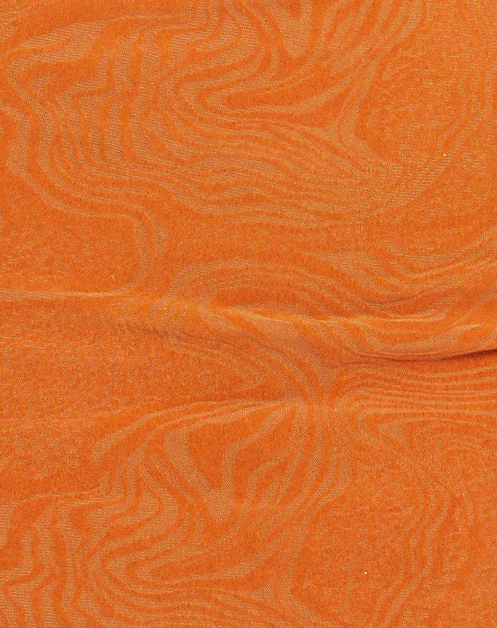 Diti Mini Dress in Mixed Animal Flock Orange
