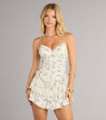 Sunkissed Ruffles Floral Mini Dress